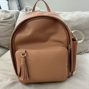 Skip hop diaper bag taupe color